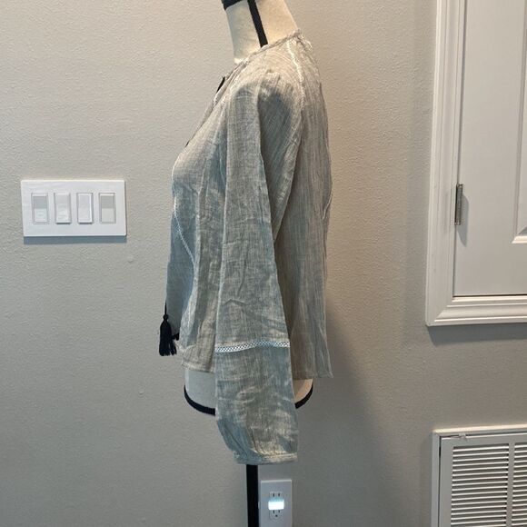 NWT DL1961 Long Sleeve Gray Top Size S - Picture 8 of 10